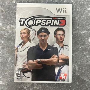 Top Spin 3 Wii Game